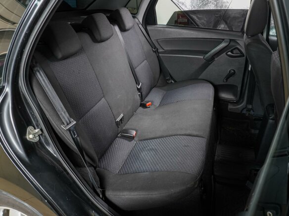 2014 Lada (ВАЗ) Granta I, чёрный, 469000 рублей - вид 6