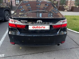 2017 Toyota Camry VII (XV50) Рестайлинг 2, чёрный, 2200000 рублей, вид 4