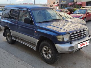 1997 Mitsubishi Pajero II Рестайлинг, синий, 450000 рублей, вид 2