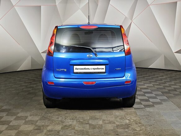 2010 Nissan Note I Рестайлинг, синий - вид 7