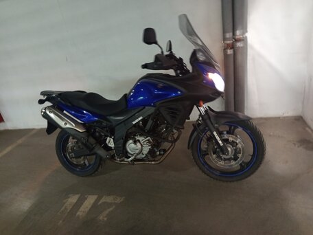 2013 Suzuki V-Strom DL 650, синий, 625000 рублей, вид 2