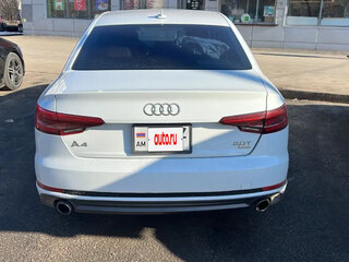 2017 Audi A4 40 TFSI Long V (B9), белый, 1650000 рублей, вид 4