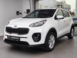 2016 Kia Sportage IV, белый, 1520000 рублей, вид 1