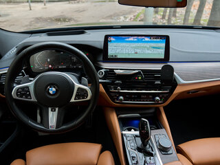 2020 BMW 6 серии Gran Turismo 640d xDrive IV (G32) Рестайлинг, синий, 7999999 рублей, вид 5