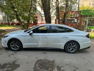 2019 Hyundai Sonata VIII (DN8), белый, 1850000 рублей, вид 5