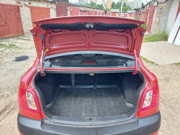 2006 Kia Rio II, красный, 495000 рублей - вид 16