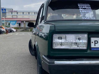 1999 Lada (ВАЗ) 2107, зелёный, 110000 рублей, вид 5