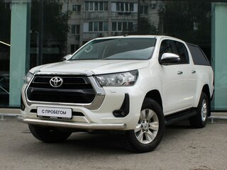 2020 Toyota Hilux VIII Рестайлинг 2, белый, 3700000 рублей, вид 1