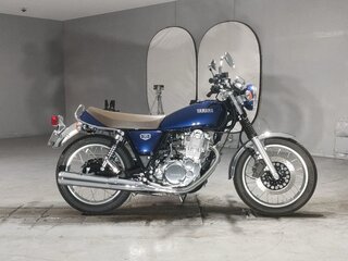2021 Yamaha SR400, синий, 569000 рублей, вид 1