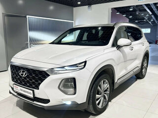 2018 Hyundai Santa Fe IV, белый, 2238000 рублей, вид 1