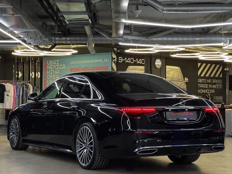 2021 Mercedes-Benz S-Класс 350 d Long 4MATIC VII (W223), чёрный, 10370000 рублей, вид 5