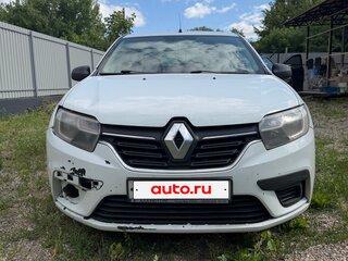 2018 Renault Logan II Рестайлинг, белый, 239999 рублей, вид 1