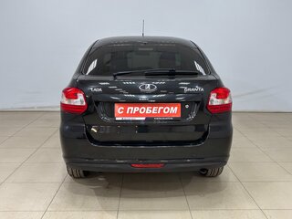2015 Lada (ВАЗ) Granta I, чёрный, 430000 рублей, вид 5
