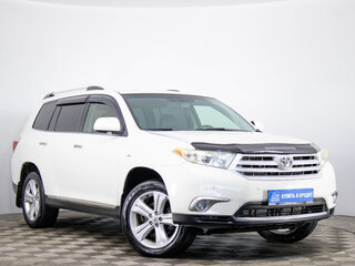 2011 Toyota Highlander II (XU40) Рестайлинг, белый, 1909000 рублей, вид 1