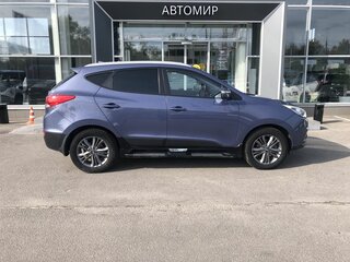 2014 Hyundai ix35 I Рестайлинг, синий, 1437500 рублей, вид 4