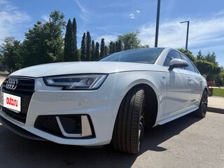 2019 Audi A4 V (B9), белый, 2850000 рублей, вид 3