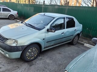 2006 Renault Logan I, зелёный, 200000 рублей, вид 1