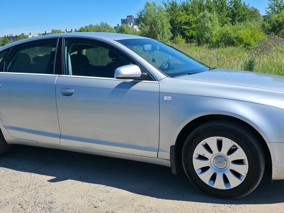 2006 Audi A6 III (C6), серебристый - вид 4