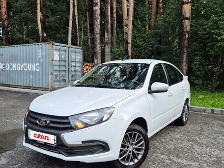 2022 Lada (ВАЗ) Granta Euro-2 I Рестайлинг, белый, 690000 рублей, вид 1