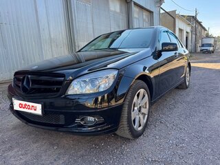 2009 Mercedes-Benz C-Класс 300 III (W204), чёрный, 1050000 рублей, вид 2