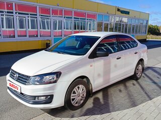 2020 Volkswagen Polo V Рестайлинг, белый, 1115000 рублей, вид 2
