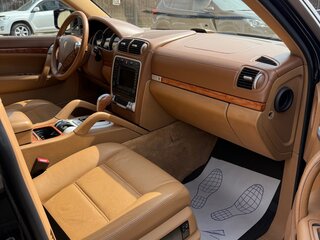 2007 Porsche Cayenne S I Рестайлинг (957), чёрный, 915000 рублей, вид 4