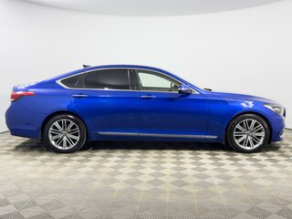 2018 Genesis G80 I, синий, 2224900 рублей, вид 5