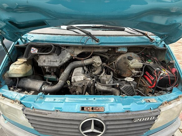 1995 Mercedes-Benz Sprinter, голубой, 850000 рублей - вид 7