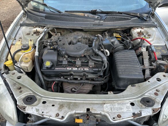 2000 Chrysler Sebring II, серебристый, 130000 рублей - вид 10