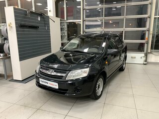 2012 Lada (ВАЗ) Granta I, чёрный, 290000 рублей, вид 1