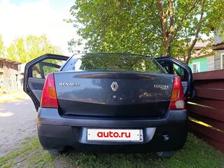 2007 Renault Logan I, чёрный, 285000 рублей, вид 3