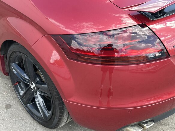 2007 Audi TT II (8J), красный - вид 22