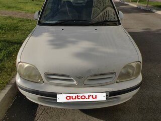 2000 Nissan March II (K11), белый, 160000 рублей, вид 2