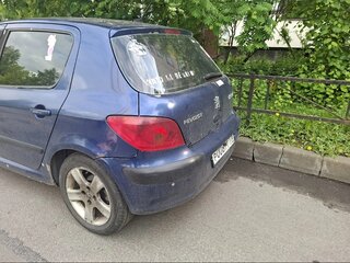 2004 Peugeot 307 I, синий, 120000 рублей, вид 5