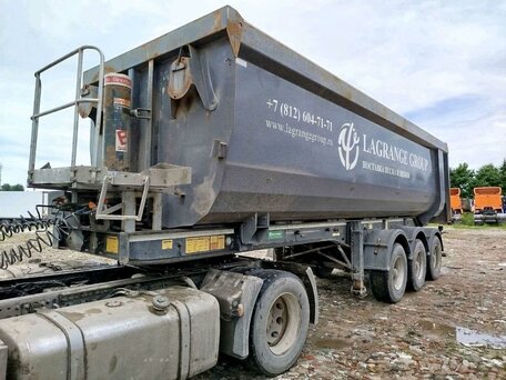 2022 Grunwald Полуприцеп самосвальный, серый, 1818000 рублей, вид 1