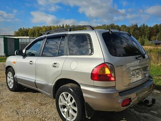 2004 Hyundai Santa Fe I, серебристый, 640000 рублей, вид 4