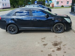 2013 Chevrolet Cobalt II, чёрный, 490000 рублей, вид 3