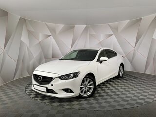 2015 Mazda 6 III (GJ) Рестайлинг, белый, 1305150 рублей, вид 1