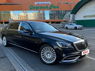 2019 Mercedes-Benz Maybach S-Класс 450 I (X222) Рестайлинг, чёрный, 4600000 рублей, вид 1