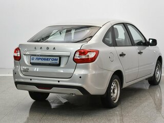 2018 Lada (ВАЗ) Granta I Рестайлинг, серебристый, 670000 рублей, вид 4