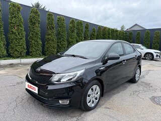 2017 Kia Rio III Рестайлинг, чёрный, 1300000 рублей, вид 1