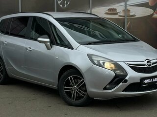 2013 Opel Zafira C, серебристый, 850000 рублей, вид 4