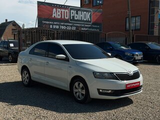 2019 Skoda Rapid I Рестайлинг, белый, 990000 рублей, вид 1