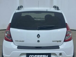 2012 Renault Sandero I, белый, 648000 рублей, вид 4