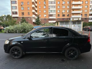 2011 Chevrolet Aveo I Рестайлинг, чёрный, 409000 рублей, вид 4