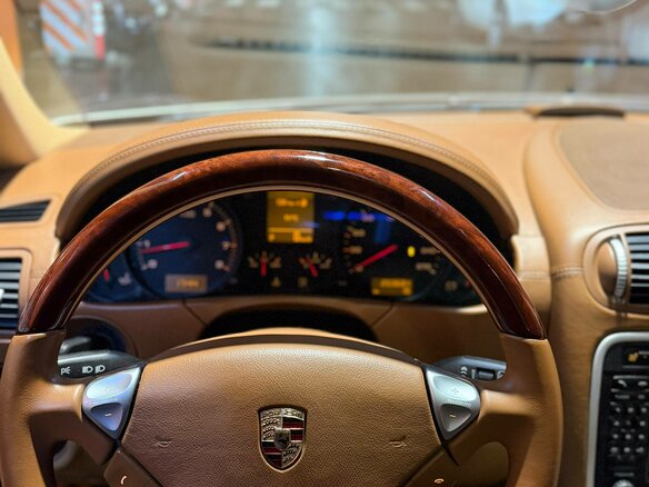 2007 Porsche Cayenne I Рестайлинг (957), бежевый, 1700000 рублей - вид 14