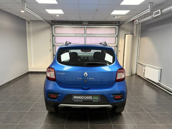 2019 Renault Sandero Stepway II Рестайлинг, синий, 1150000 рублей - вид 4