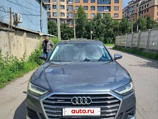 2018 Audi A8 55 TFSI IV (D5), серый, 4500000 рублей, вид 2