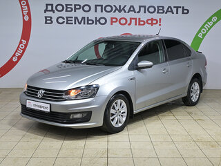 2019 Volkswagen Polo V Рестайлинг, серебристый, 1245000 рублей, вид 1