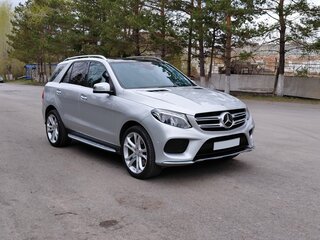 2018 Mercedes-Benz GLE 400 9G-Tronic I (W166), серебристый, 3800000 рублей, вид 1